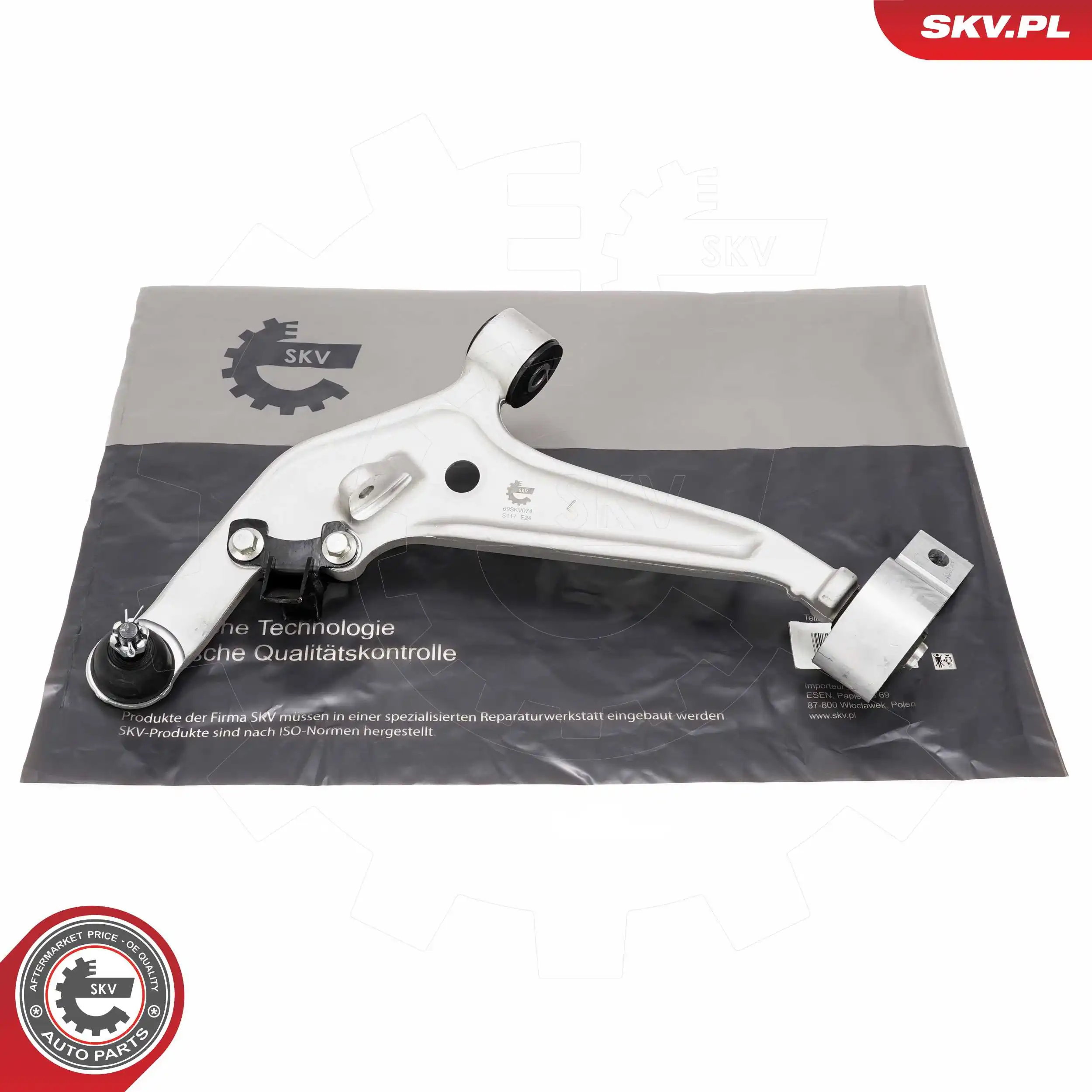 Control/Trailing Arm, wheel suspension